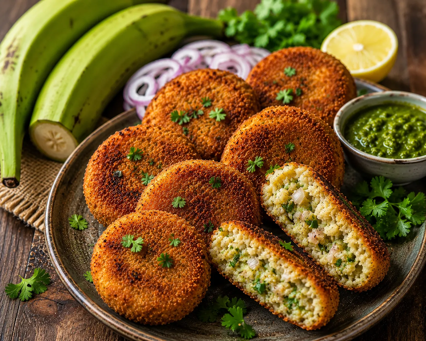 র’ বানানা কাটলেট